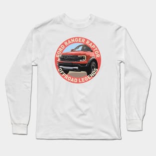 4x4 Offroad Legends: Ford Ranger Raptor Long Sleeve T-Shirt